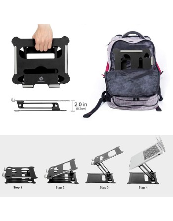 Laptop Stand New 2023 Edition PC Holder Folding Tablet Stand Laptop Stand Aluminum Alloy