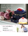 Preserved Flower Jewelry Box Sanquuqoo Christmas Gift Anniversary Gift Girlfriend Gift Women Popular Birthday Non-Withering Flow